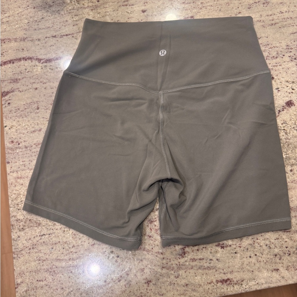 lululemon athletica Women's Gray Bike Shorts